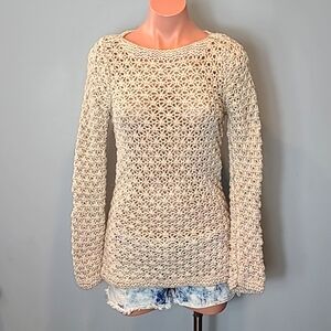 Berretti  Italian Wool Blend❣️ Open Knit Sweater